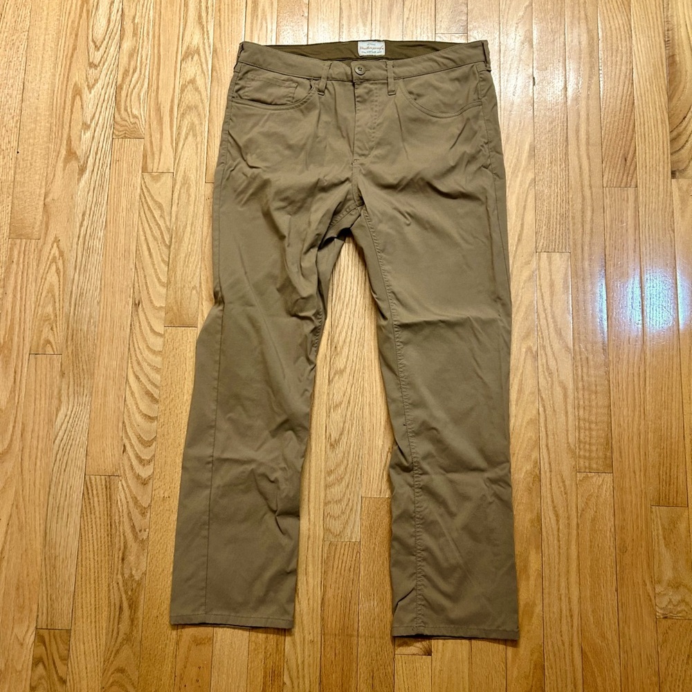 Men's Weatherproof Tan Active Pants